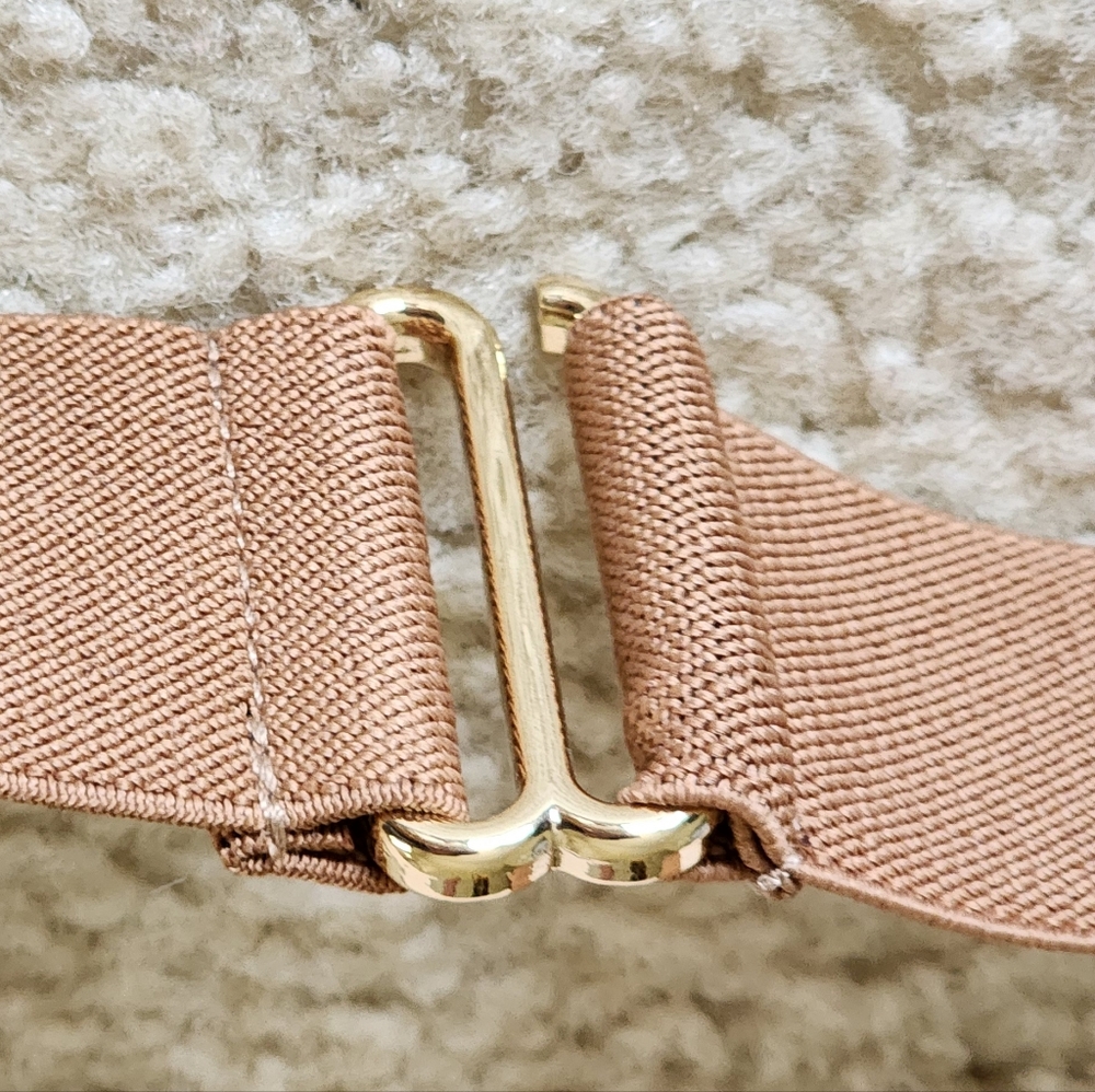 NWOT Mixed fabric knot belt - Picture 6 of 7